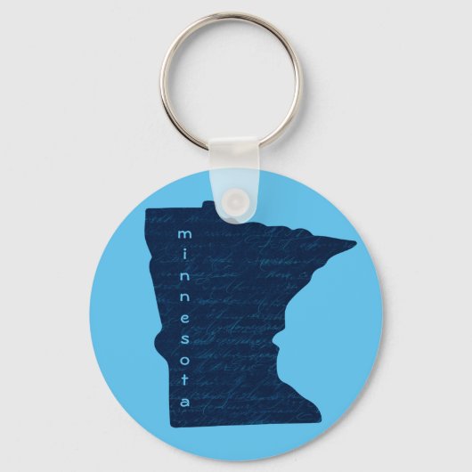 Minnesota-Schlüsselanhänger Schlüsselanhänger (Vorderseite)