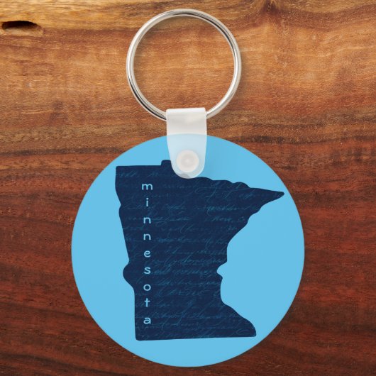 Minnesota-Schlüsselanhänger Schlüsselanhänger (Vorderseite)