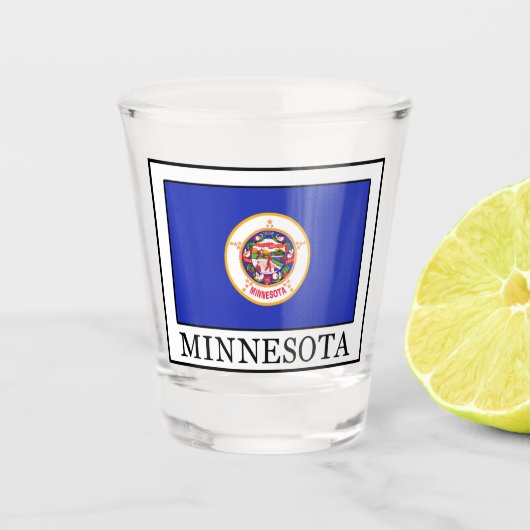 Minnesota Schnapsglas (Vorderseite)