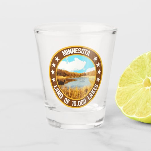 Minnesota Schnapsglas (Vorderseite)