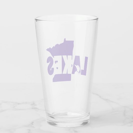 Minnesota Seen Glas (Rückseite)