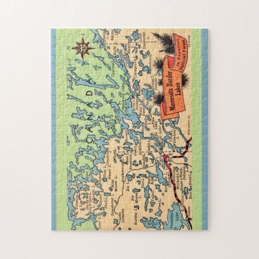 Minnesota Seen Tasse Puzzle (Vertikal)