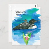 Minnesota Seepromenade Postkarte (Vorne/Hinten)