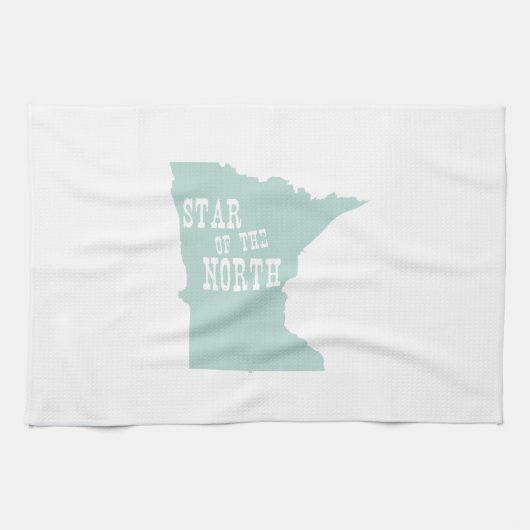 Minnesota-Slogan Küchentuch (Horizontal)