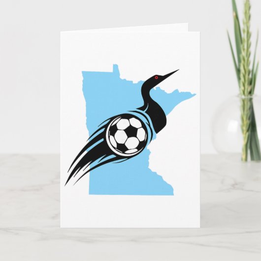 Minnesota Soccer Loon  Karte (Vorderseite)