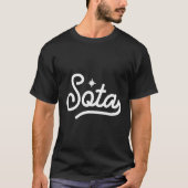 Minnesota Sota Script North Star Staat T-Shirt (Vorderseite)