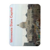 Minnesota Staat Hauptstadt Magnet (Vertikal)