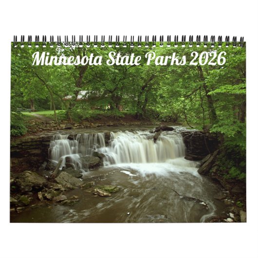 Minnesota Staat Parks 2026 Kalender (Titelbild)