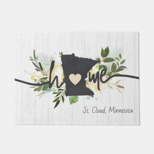 Minnesota Staat Personalisiert Ihre Zuhause City R Fußmatte