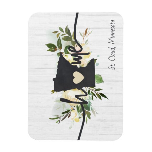 Minnesota Staat Personalisiert Ihre Zuhause City R Magnet (Vertikal)