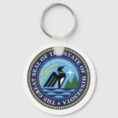 Minnesota Staat Siegel 2024 Schlüsselanhänger (Vorderseite)