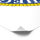 Minnesota Staat Siegel Amerikanische Republik Symb Poster (Ecke)