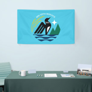 Minnesota Staat Siegel Flag Banner