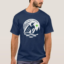 Minnesota Staat Siegel in Timberwolves Colors