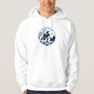 Minnesota Staat Siegel in Wolfsfarben Hoodie