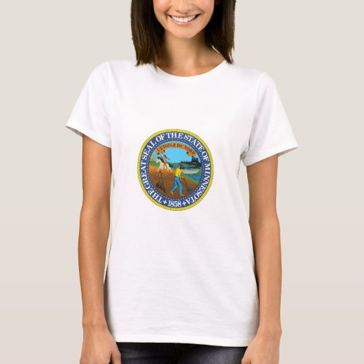 Minnesota Staat Siegel T-Shirt (Vorderseite)