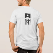 Minnesota Staat Siegel Tri-Blend Shirt (Rückseite)