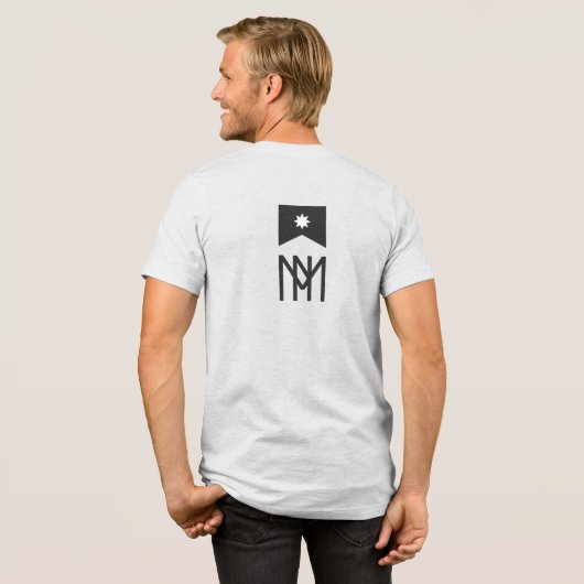 Minnesota Staat Siegel Tri-Blend Shirt (Rückseite voll)