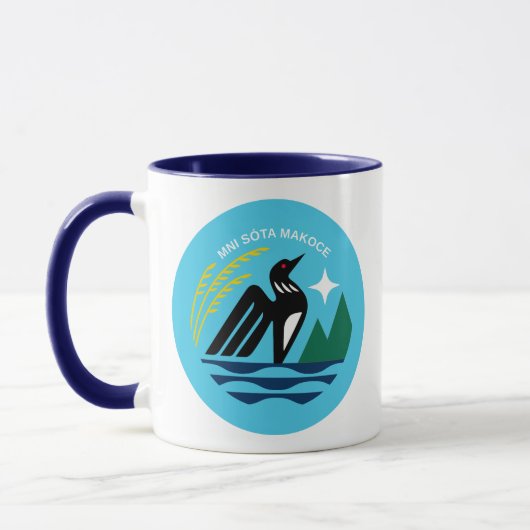 Minnesota Staat Siegel und Bird Tasse (Links)