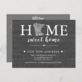 MINNESOTA Staat-Wechselpostkarte Ankündigungspostkarte (Vorne/Hinten)