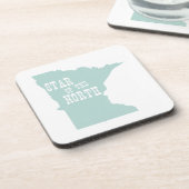 Minnesota-Staats-Motto-Slogan Untersetzer (Linke Seite)
