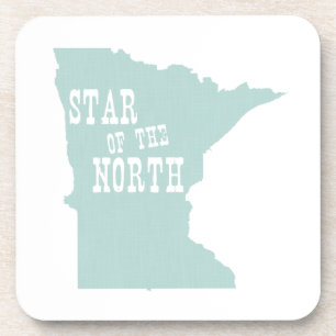 Minnesota-Staats-Motto-Slogan Untersetzer