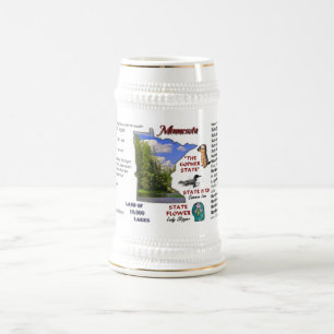 Minnesota-Staats-Symbol-Tasse #2 Bierglas
