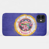 Minnesota-Staatsflagge Case-Mate iPhone Hülle (Rückseite (Horizontal))