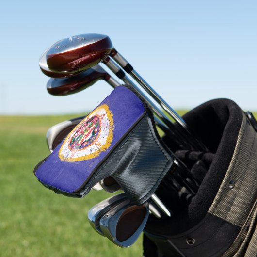 Minnesota-Staatsflagge Golf Headcover (In Situ)