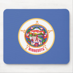 Minnesota Staatsflagge Mousepad