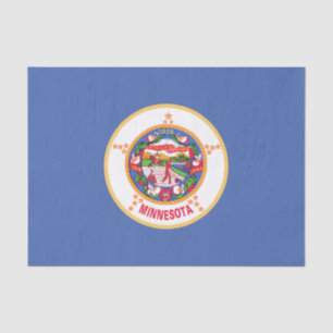 Minnesota Staatsflagge Seidenpapier