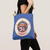 Minnesota Staatsflagge Tasche (Von Nahem)