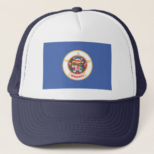 Minnesota Staatsflagge Truckerkappe