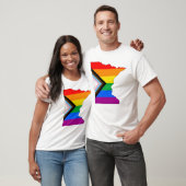 Minnesota Staatsstolz LGBTQ-Progress-Prix T-Shirt (Unisex)