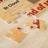 Minnesota Staatsstolz Map Puzzle (Seite)