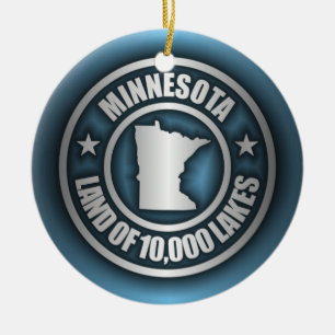"Minnesota-Stahl 2" Verzierungen Keramik Ornament