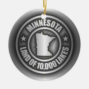 "Minnesota-Stahl-" Verzierungen Keramik Ornament