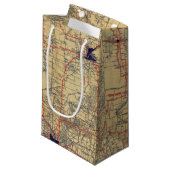 Minnesota-Standardkarte Kleine Geschenktüte (Vorderseite Schrägansicht)