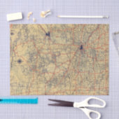 Minnesota-Standardkarte Seidenpapier (Handwerk)