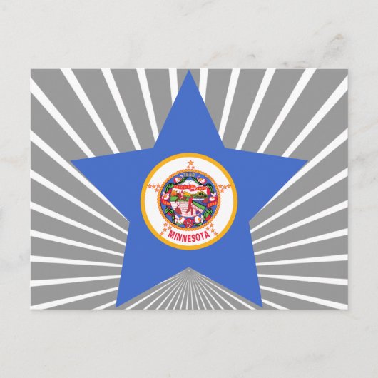Minnesota Star Postkarte (Vorderseite)