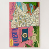 Minnesota State 20x30 Map Puzzle (Vertikal)