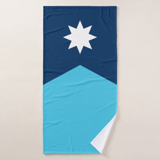 Minnesota State Flag Badetuch Badehandtuch (Badehandtuch)
