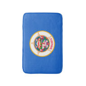 Minnesota State Flag Design Badematte (Vorderseite Vertikal)