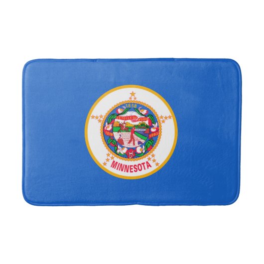 Minnesota State Flag Design Badematte (Vorderseite)