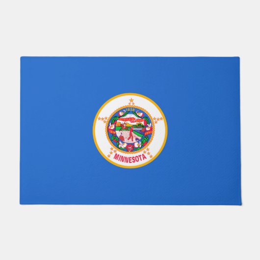 Minnesota State Flag Design Fußmatte (Vorderseite)
