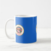 Minnesota State Flag Design Kaffeetasse (Links)