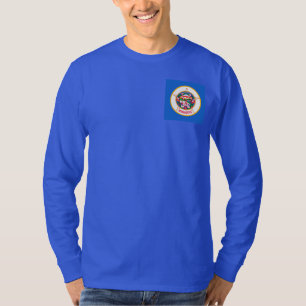 Minnesota State Flag Design T-Shirt