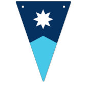 Minnesota State Flag Pennant Bunting Wimpelkette (Erste Fahne)