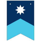 Minnesota State Flag Pennant Bunting Wimpelkette (Zweite Fahne)