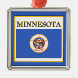 Minnesota State Flag Weihnachtsschmuck
